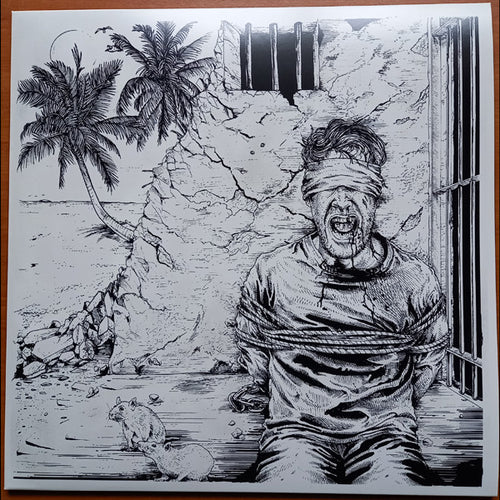 Psychoneurosis / Herida Profunda / Suffering Quota ‎– In Fear We Trust three way split lp - the edges of the cover have very light wear from shipping to the vendor