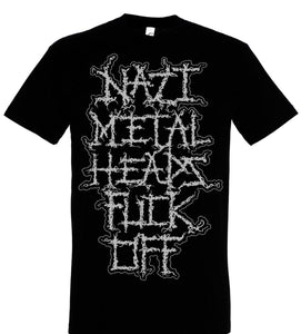 Nazi Metalheads Fuck Off t-shirt