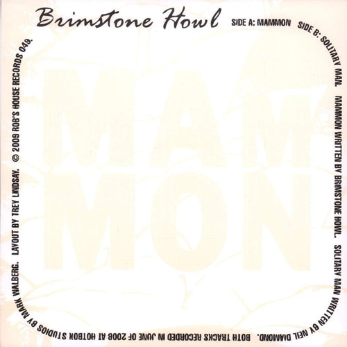 Brimstone Howl ‎– Mammon 7