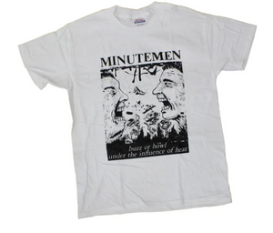 Minutemen - Buzz Or Howl... white T-shirt