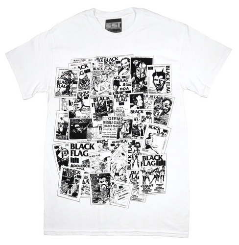 Black Flag - Flyers T-shirt