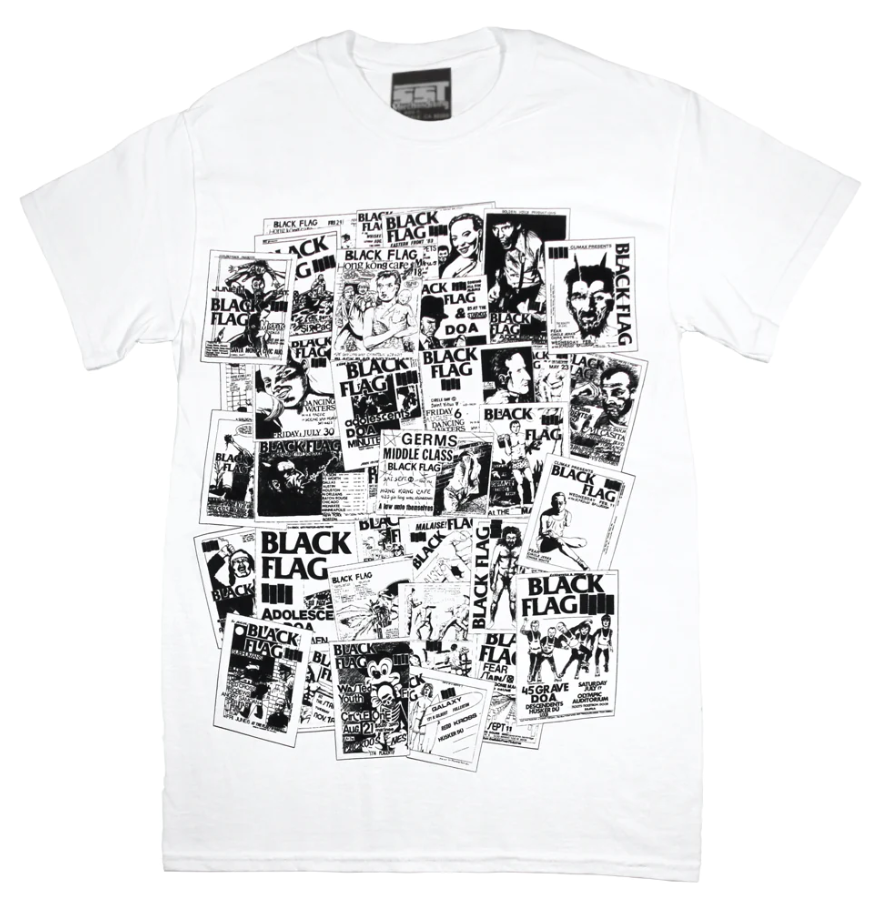 Black Flag - Flyers T-shirt
