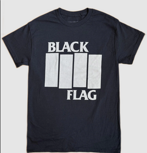 Black Flag - Bars & Logo T-shirt