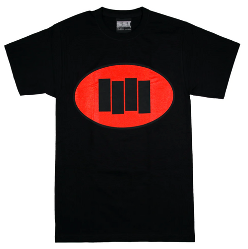 Black Flag - Oval Bars T-shirt