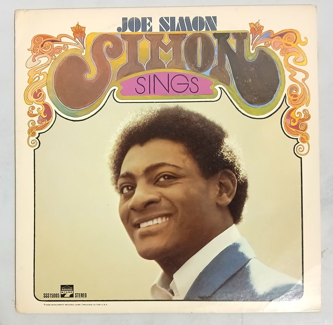 Joe Simon - Simon Sings LP - USED