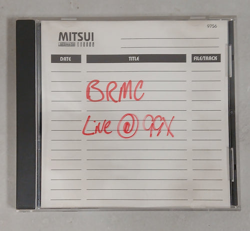 Black Rebel Motorcycle Club - Live @ 99X CDr - USED