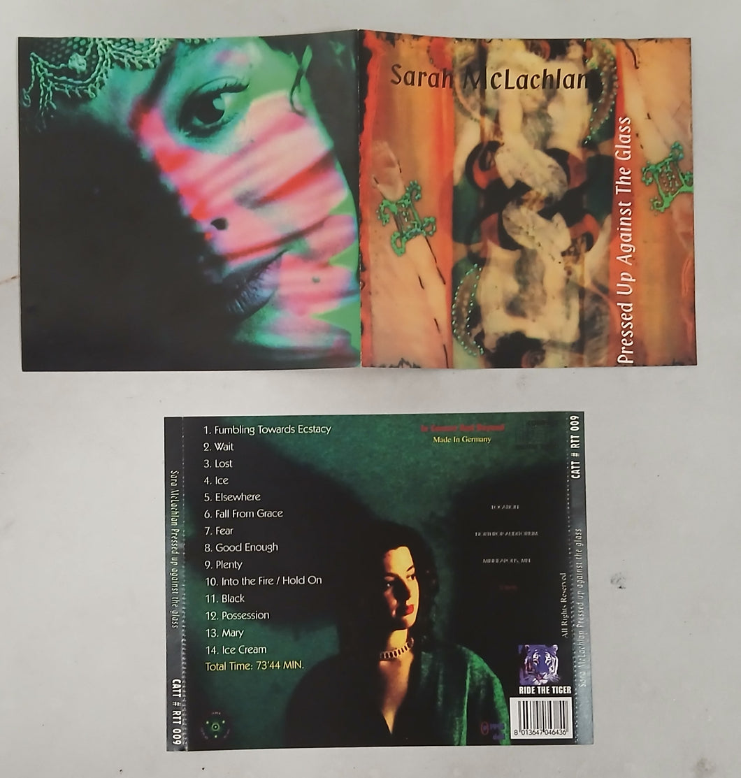 Sarah McLachlan - Pressed Up Against The Glass CD - USED