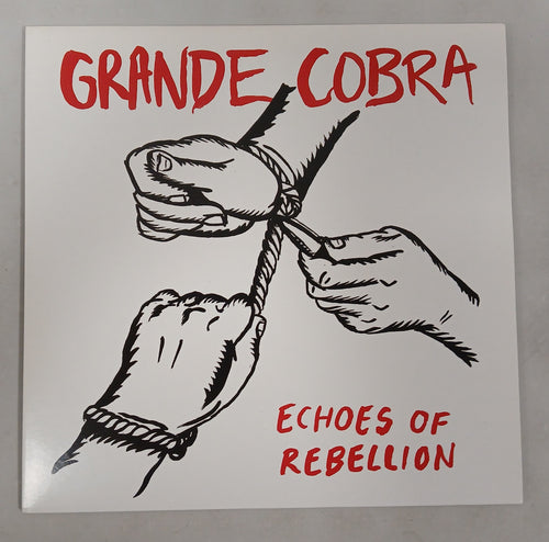 Grande Cobra – Echoes Of Rebellion lp - cover has very light wear along edges from shipping to Stickfigure