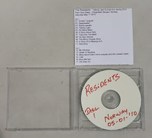 The Residents - Talking Light Europe Tour Spring 2010 Peer Gynt Salen - Grieghallen Bergen, Norway - Saturday, May 1st, 2010