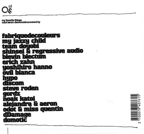 O.Lamm ‎– My Favorite Things Dereconstrucovered CD