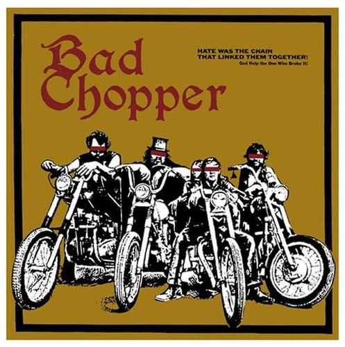 Bad Chopper s/t lp - the record has a very slight dish warp; cover has very light wear