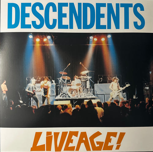 Descendents – Liveage! LP - the edges of the cover have very light wear from shipping to Stickfigure
