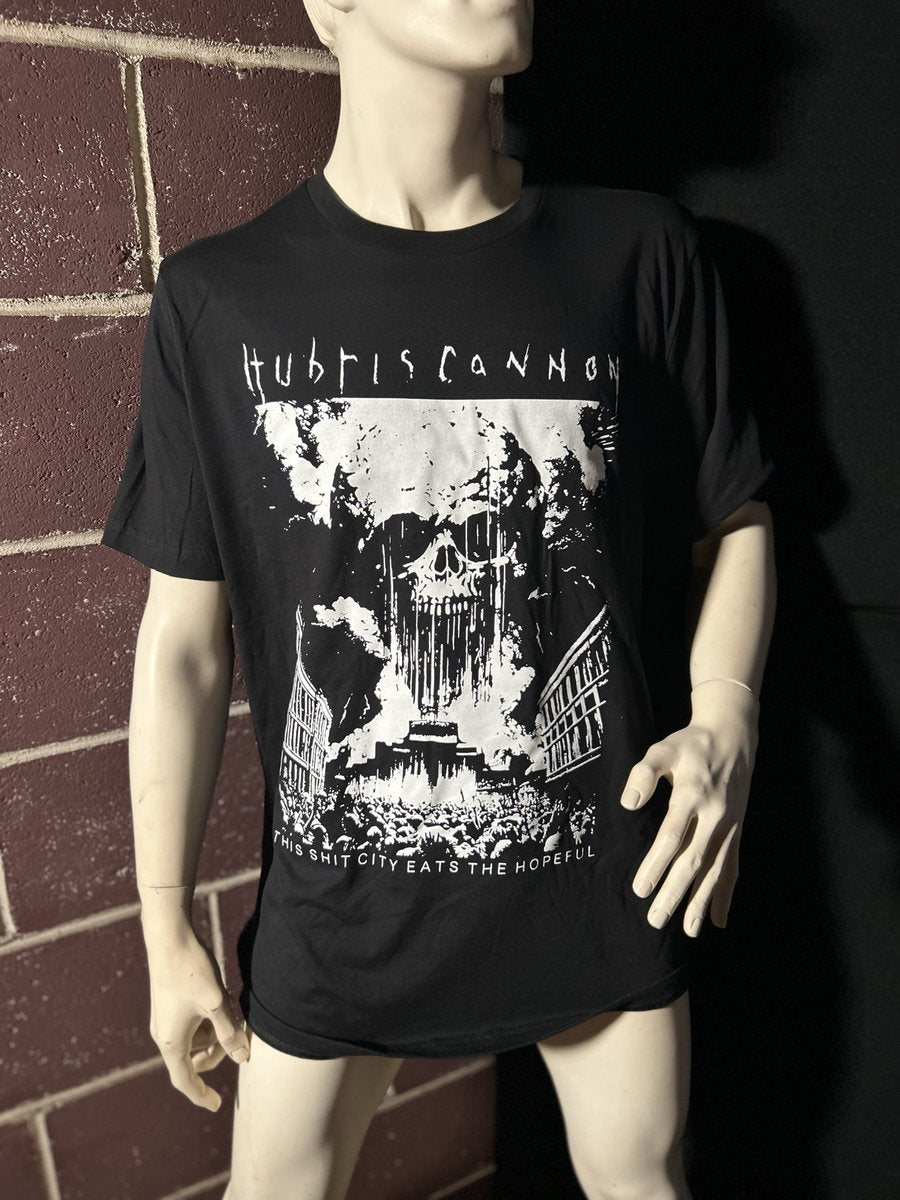 Hubris Cannon - This Shit City Eats the Hopeful T-shirt