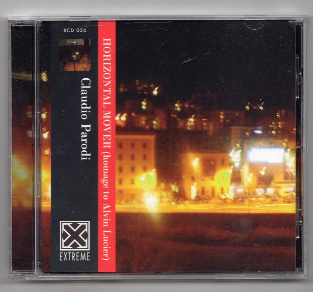 Claudio Parodi – Horizontal Mover (Homage To Alvin Lucier) CD - the CD has a few very minor scratch marks & a few very minor marks from shipping to Stickfigure