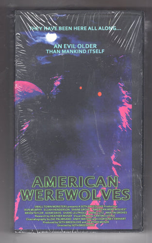 American Werewolves VHS cassette