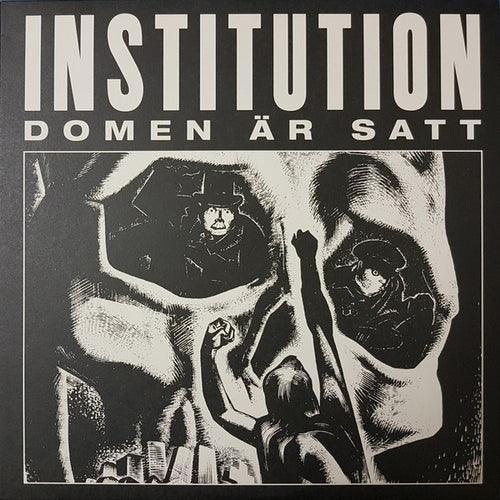 Institution ‎– Domen Är Satt lp