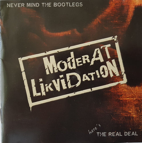 Moderat Likvidation ‎– Never Mind The Bootlegs CD