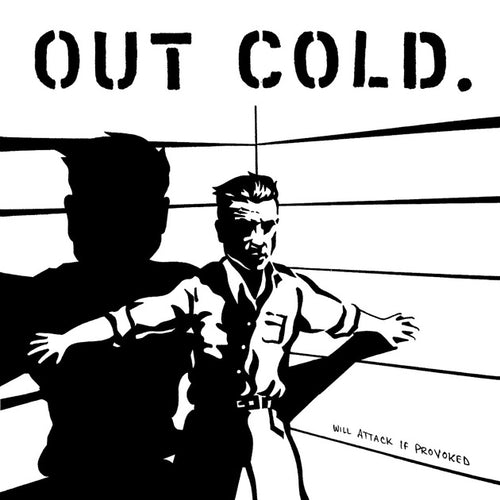 Out Cold – Will Attack If Provoked LP - The edges of the cover have very light wear and the cover has very light to light ring / shelf wear from shipping to Stickfigure.