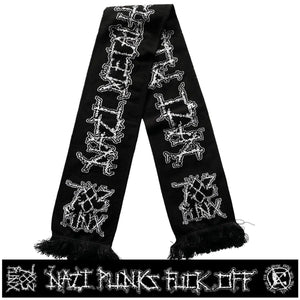 Nazi Metalheads Fuck Off / Nazi Punks Fuck Off scarf