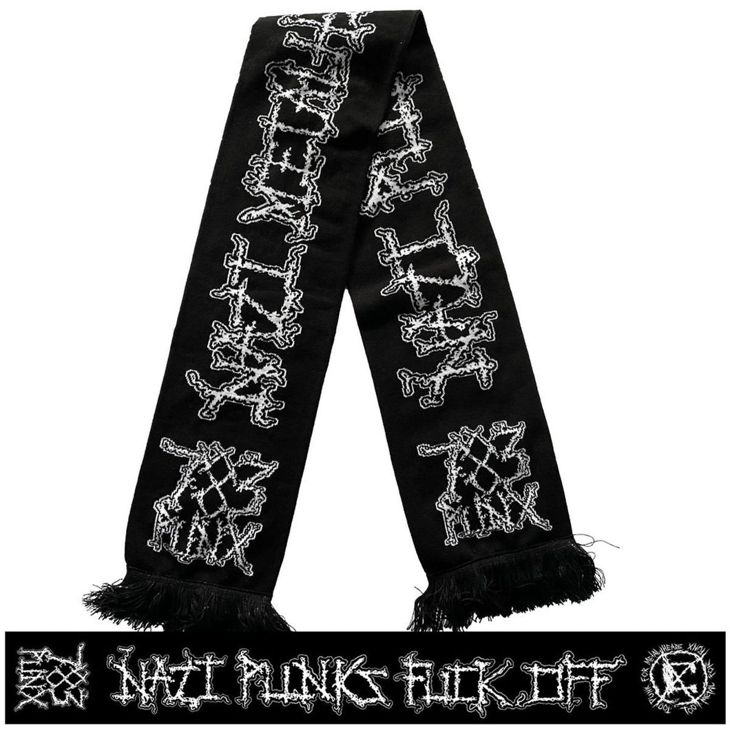 Nazi Metalheads Fuck Off / Nazi Punks Fuck Off scarf