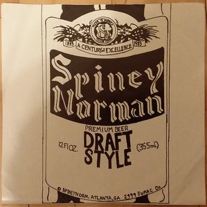 Spiney Norman – Draft Style 7" record - the cover has very light wear
