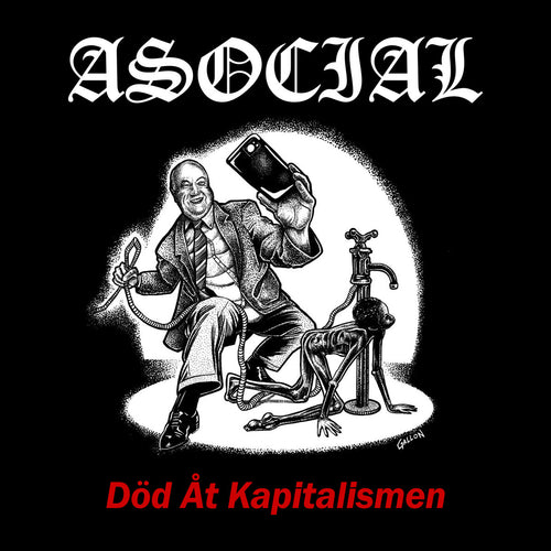 Asocial ‎– Död Åt Kapitalismen CD