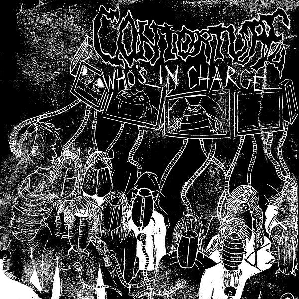 Contorture ‎– Who's In Charge LP - the edges of the cover have very light wear from shipping to the vendor