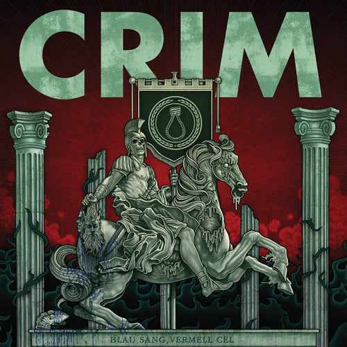 Crim – Blau Sang, Vermell Cel lp - one of the corners of the cover has very light wear from shipping to the vendor