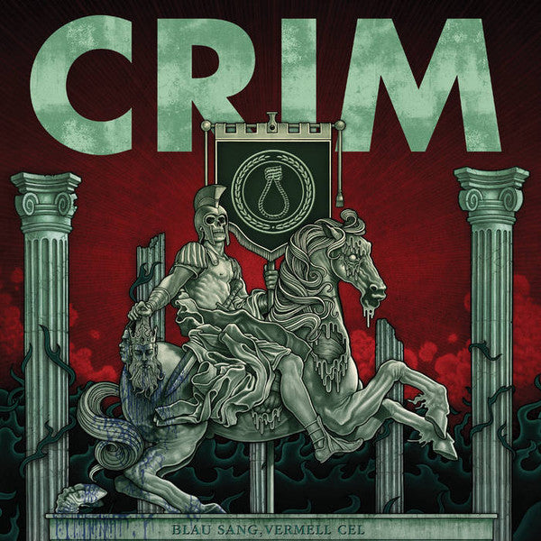Crim – Blau Sang, Vermell Cel lp - one of the corners of the cover has very light wear from shipping to the vendor