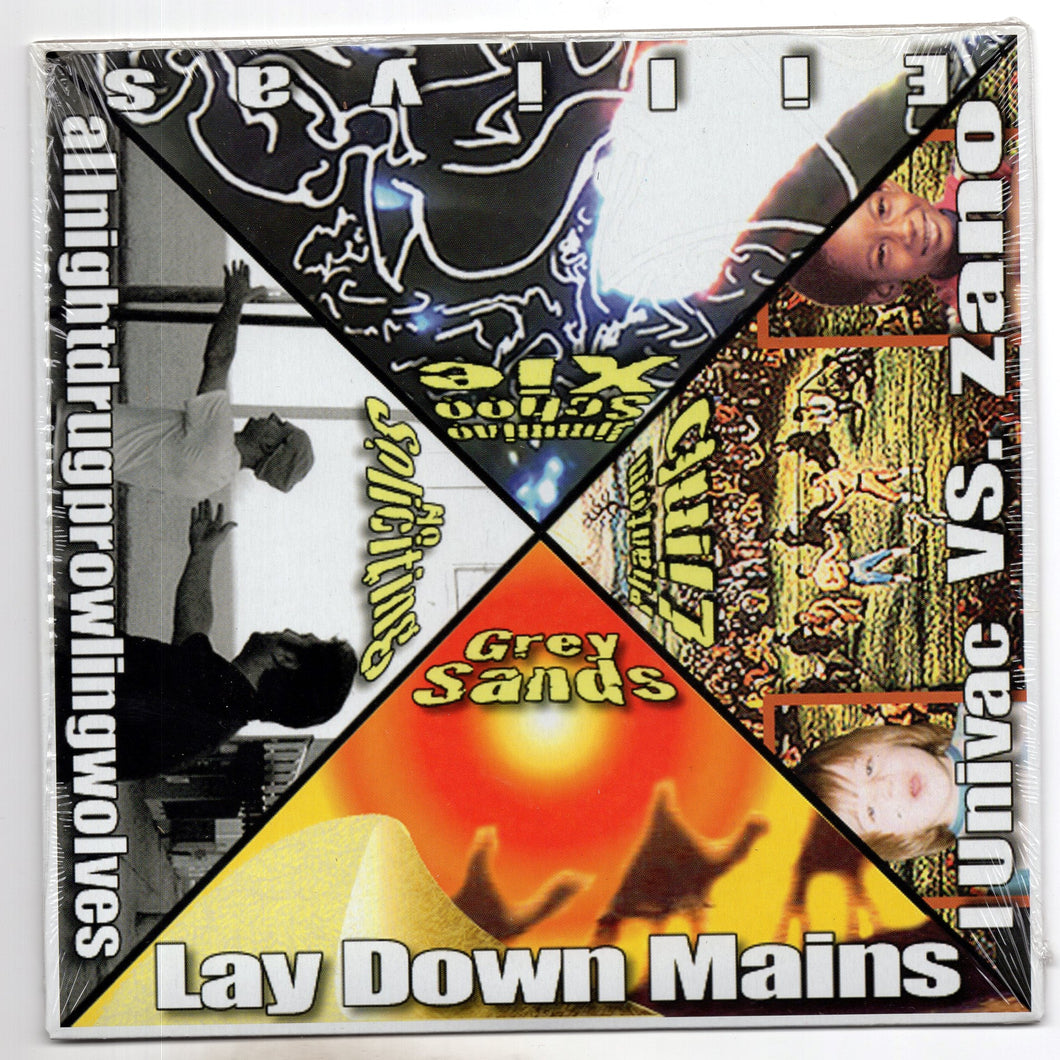 Eiliyas / All Night Drug Prowling Wolves / Lay Down Mains / i Univac Vs. Zano four way split 7