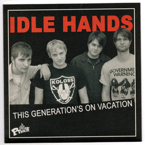 Idle Hands / Mutagens split 7"