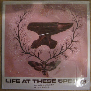 Thank God / Life At These Speeds ‎– Thank God / Life At These Speeds split 7" - The edges of the cover have very light wear from shipping to the vendor