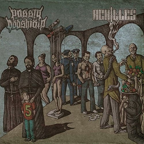 Passiv Dödshjälp / Achilles ‎– split lp