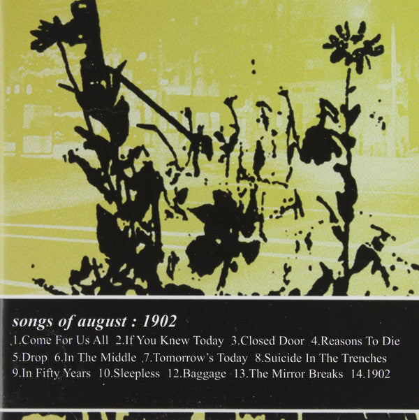 Songs Of August ‎– 1902 CD