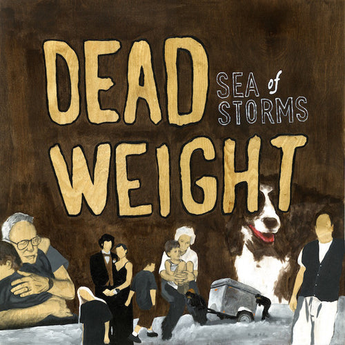 Sea Of Storms ‎– Dead Weight lp - top spine of cover has a split from shipping to Stickfigure.
