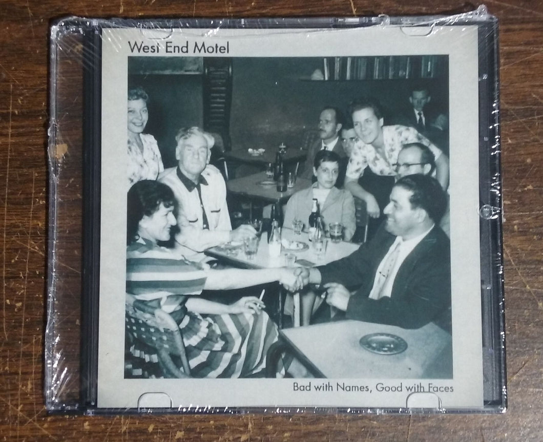 West End Motel - Bad With Names, Good With Faces CD